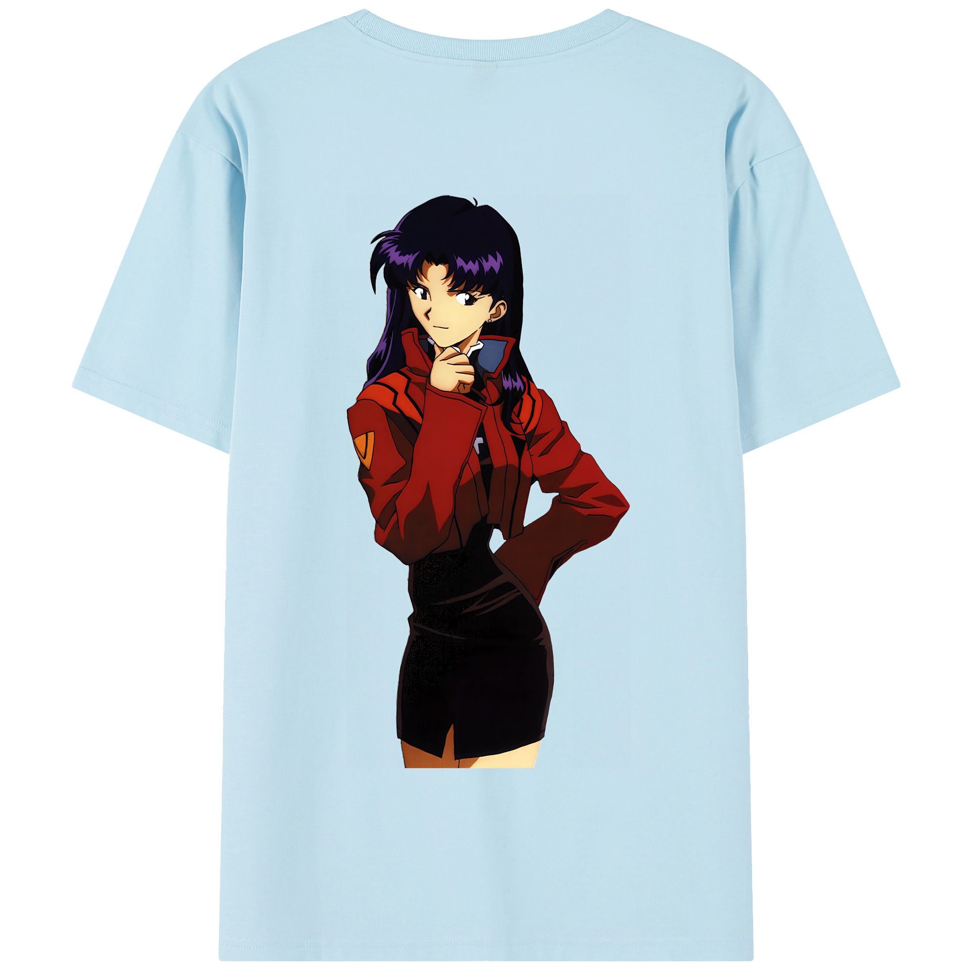（画像用） EVA 新世紀エヴァンゲリオン 綿100％半袖Tシャツ（背面プリント）